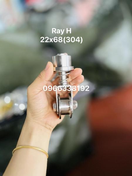 BÁNH XE INOX304 XOAY 360 ĐỘ ( CỬA LÙA, TRƯỢT)  RAY H