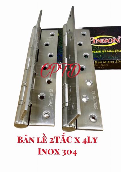 BẢN LỀ 2 TẤC 4Ly INOX304