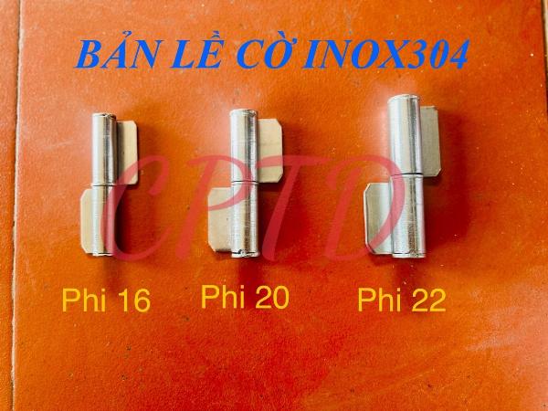 BẢN LỀ CỜ PHI 22 INOX304