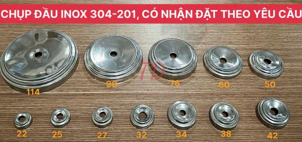 CHỤP CẦU INOX, PHI 114