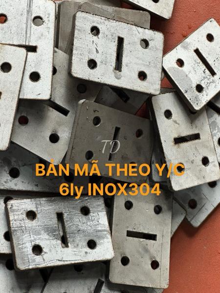 BẢN MÃ THEO YÊU CẦU INOX 304-201