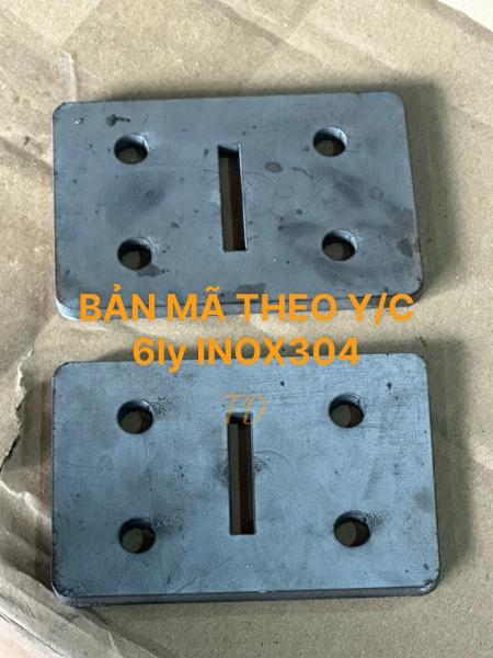 BẢN MÃ TRỤ KÍNH INOX304