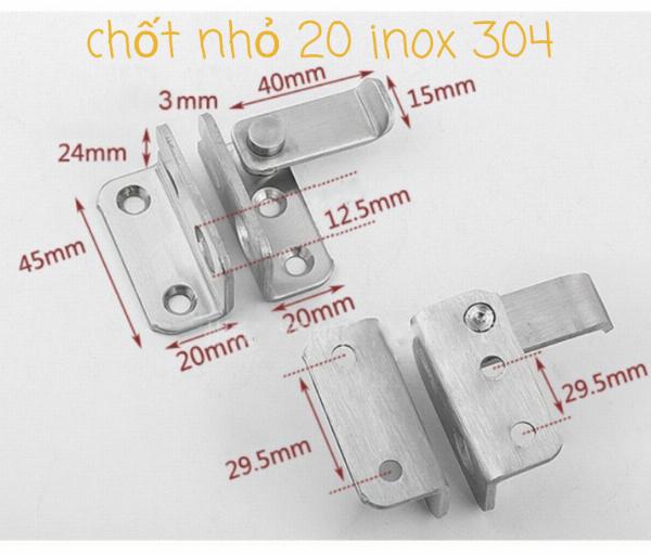 CHỐT NHỎ 20 INOX304