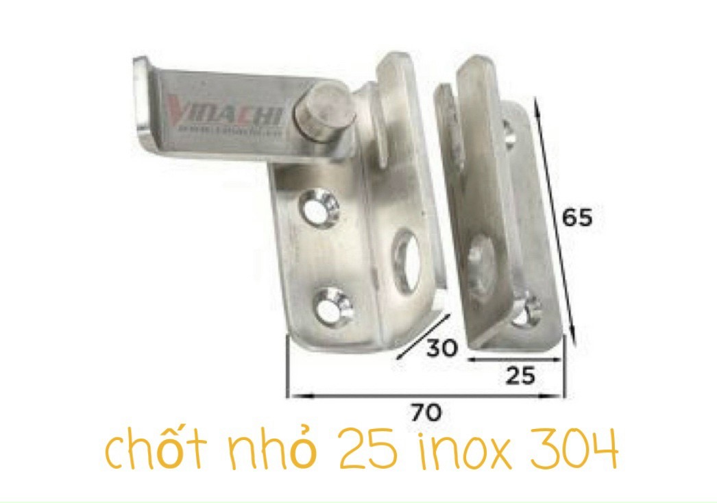 CHỐT NHỎ 25 INOX 304