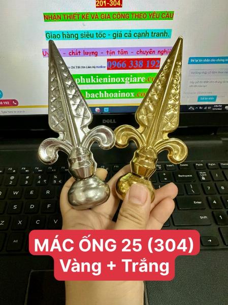 MÁC ỐNG 25 (MÀU TRẮNG 304) TD45
