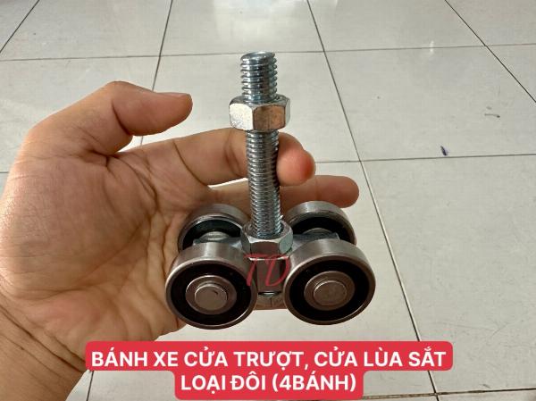 BÁNH XE CỬA TRƯỢT SẮT