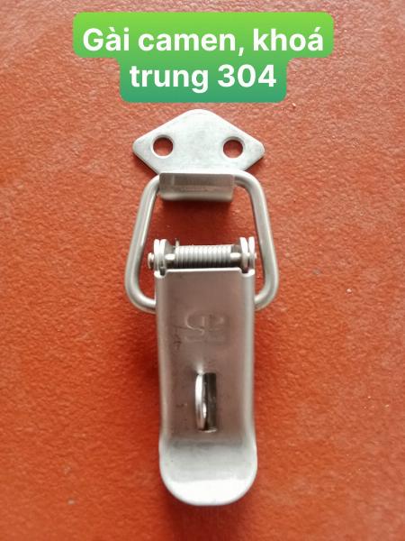 GÀI CAMEN INOX 304, CÓ KHOÁ LOẠI TRUNG