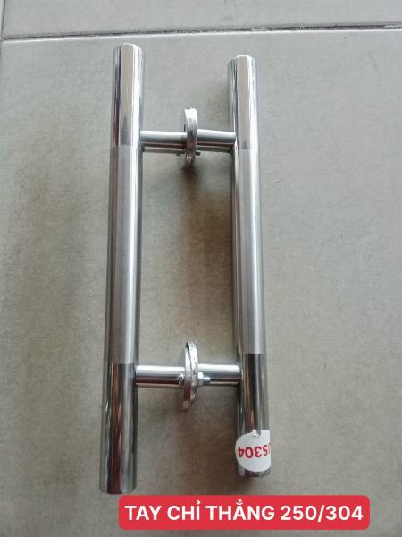 TAY NẮM CỬA INOX304 CHỈ THẲNG 2.5TẤC