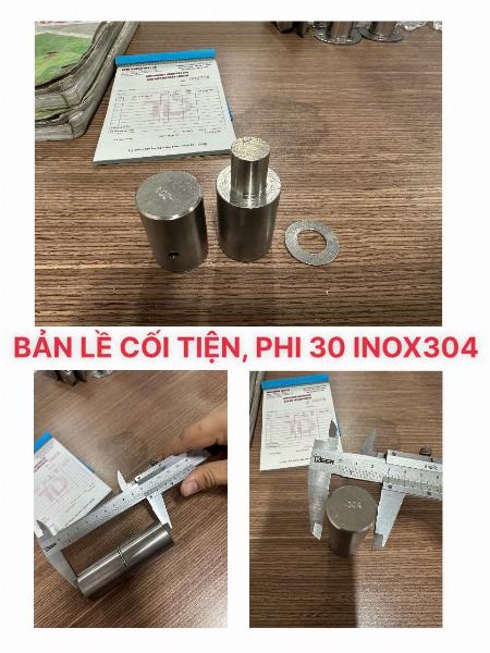 BẢN LỀ CỐI TIỆN D30, INOX304