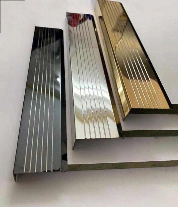 CHỐNG TRƯỢT CẦU THANG INOX304, MÀU VÀNG