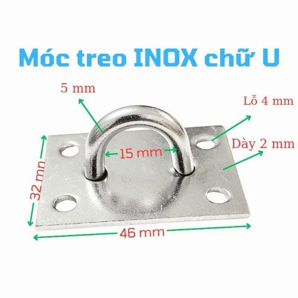 MÓC TREO INOX CHỮ U 