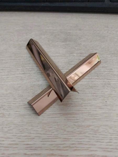 VÊ INOX MÀU VÀNG HỒNG