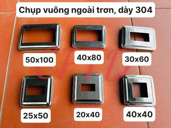 Chụp 20x40, vuông ngoài, dày 304