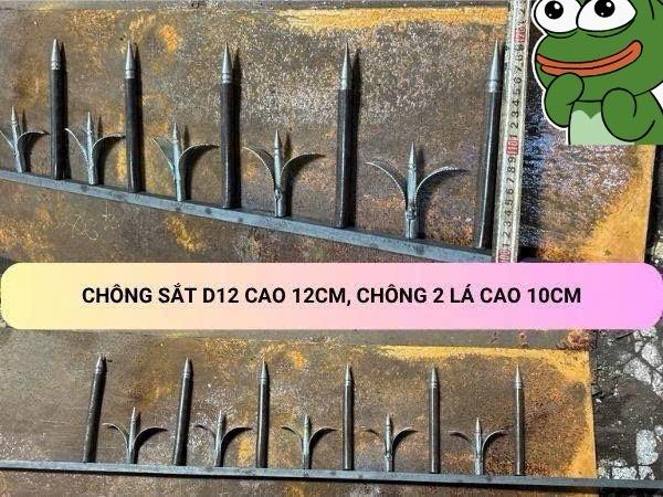 CHÔNG TIỆN SẮT THEO YÊU CẦU