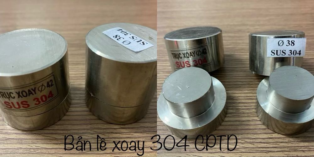 BAN LỀ QUAY INOX 304