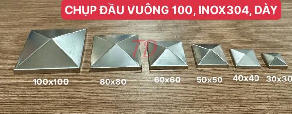 ĐẦU BỊT ĐẦU VUÔNG INOX304