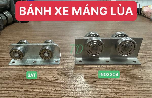 BÁNH XE LÙA INOX 304