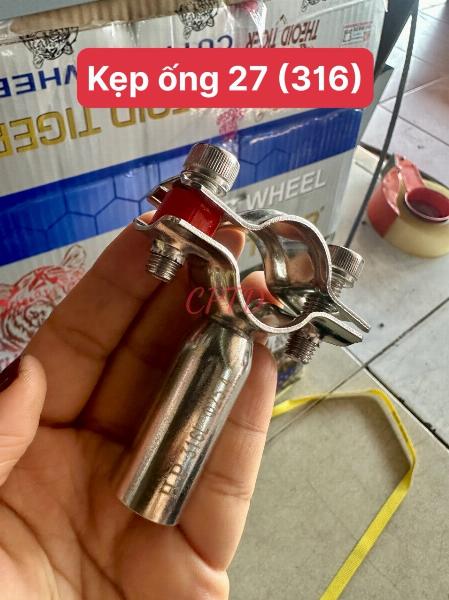 KẸP ỐNG INOX 316 ĐỦ SIZE 