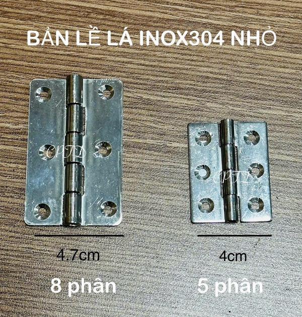 BẢN LỀ BƯỚM 5 PHÂN x 1.5LY INOX304