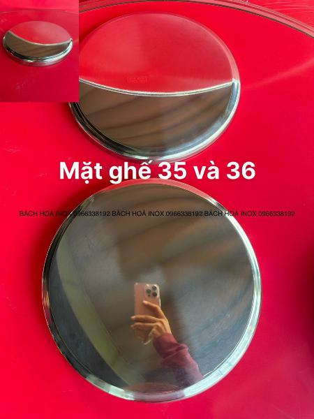 MẶT GHẾ INOX PHI 35