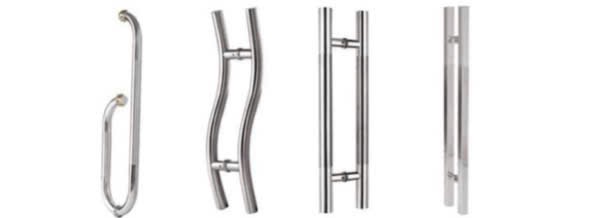 TAY KÍNH INOX304 LOẠI CONG