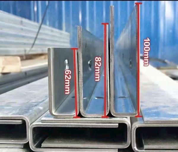 U THÉP MẠ KẼM 100mm (CÓ SẴN)