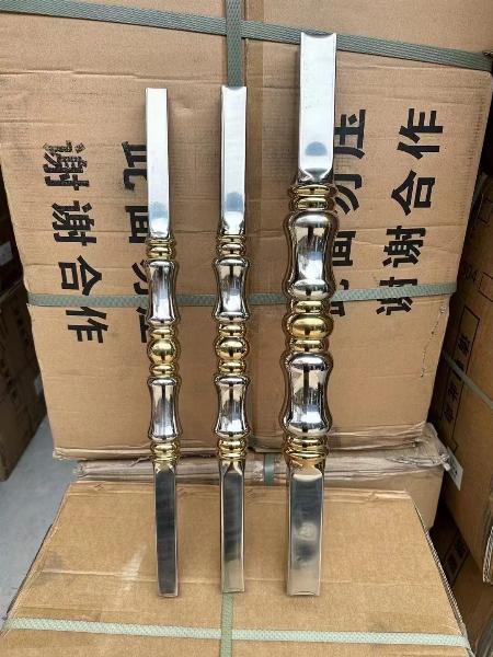 CON TIỆN LỤC BÌNH TRẮNG VÀNG VUÔNG 50 INOX304