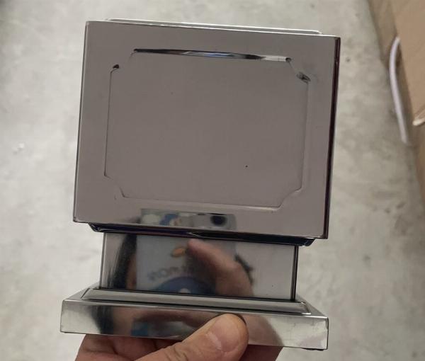 CẦU VUÔNG INOX304, VUÔNG 100- MÀU TRẮNG