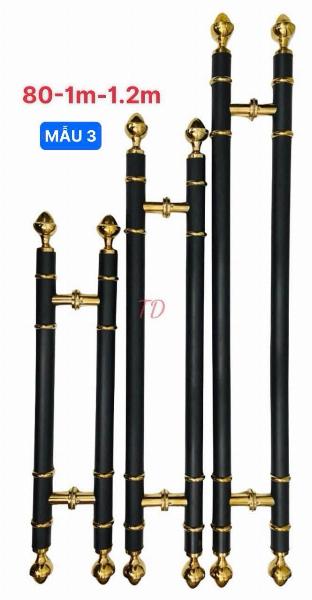 TAY NẮM CỬA MÀU ĐEN MẪU 3 (INOX304)