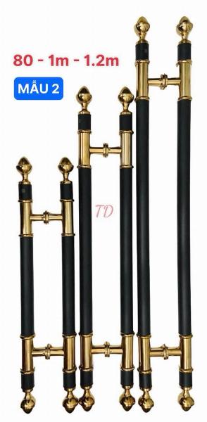 TAY NẮM CỬA MÀU ĐEN MẪU 2 (INOX304)