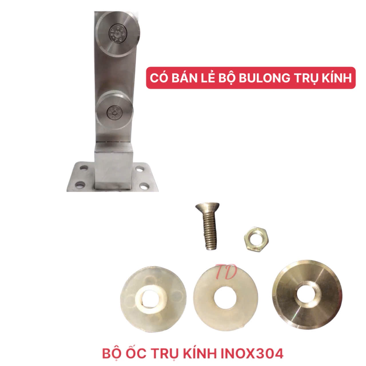 BỘ BULONG TRỤ KÍNH [ LẺ]